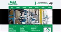 Desktop Screenshot of maxmill.com.br